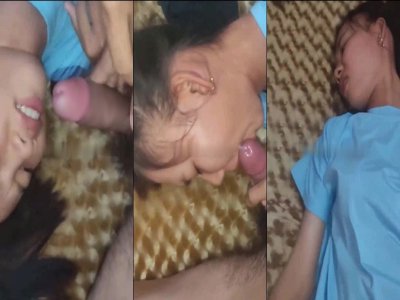 Xuất tinh vô miệng em rồi anh còn cố làm nháy nữa